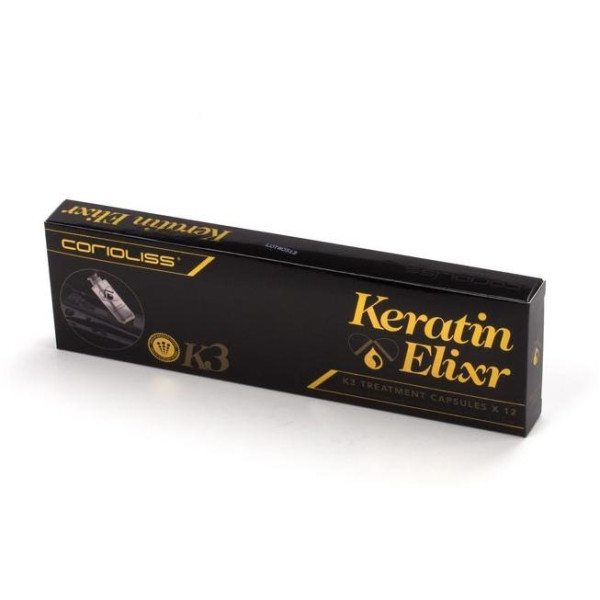 Boîte doses Elixir Kératin X 12 pièces Boîte doses Elixir Kératin X 12 pièces