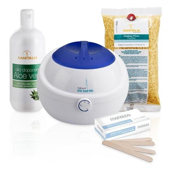 Pack Cire Pelable sans bandes 800ml (Miel) Pack Cire Pelable sans bandes 800ml (Miel)