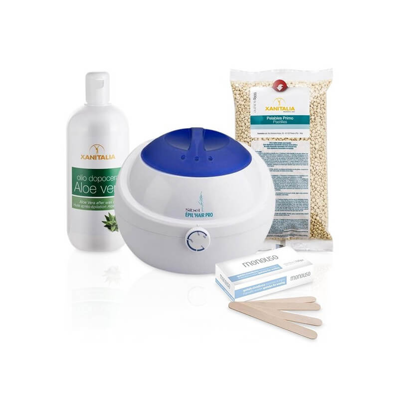 Pakket met striploze hars 800 ml (wit)