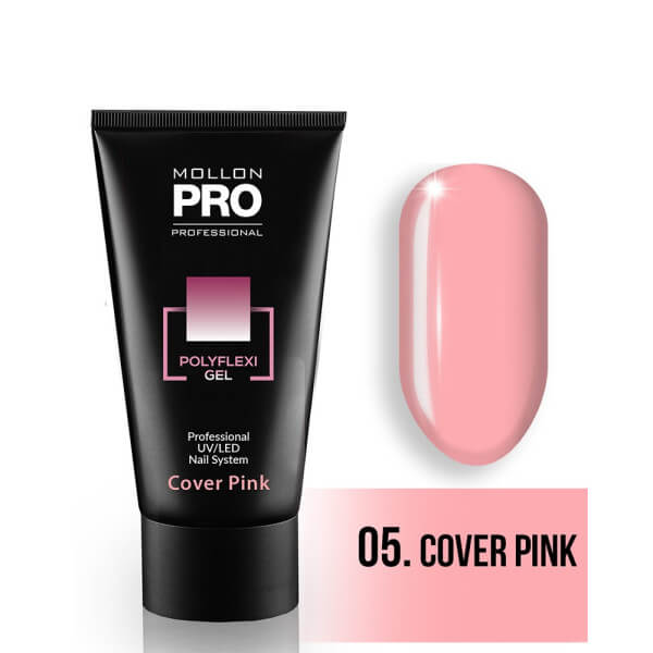 PolyFlexi Gel Kleur donkerroze 60 ml PolyFlexi Gel Kleur donkerroze 60 ml