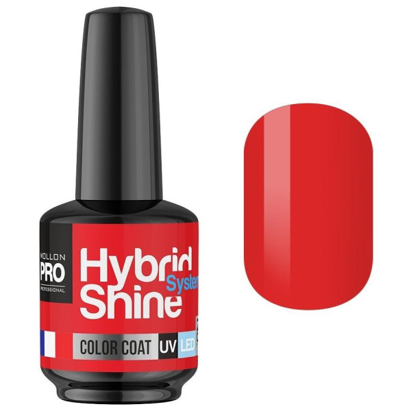 Mini Vernis Semi-Permanent Hybrid Shine Mollon Pro 8ml Ruby 2/05 Mini Vernis Semi-Permanent Hybrid Shine Mollon Pro 8ml Ruby 2/05