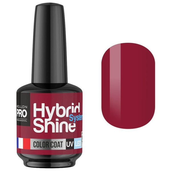 Mini Vernis Semi-Permanent Hybrid Shine Mollon Pro Wine 2/06 Mini Vernis Semi-Permanent Hybrid Shine Mollon Pro Wine 2/06