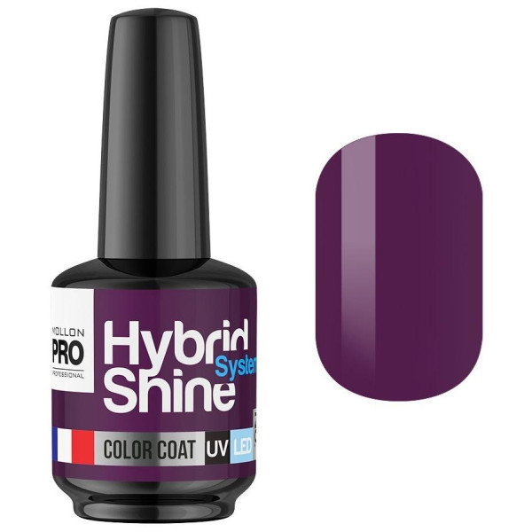 Mini Vernis Semi-Permanent Hybrid Shine Mollon Pro Plum 2/08 Mini Vernis Semi-Permanent Hybrid Shine Mollon Pro Plum 2/08