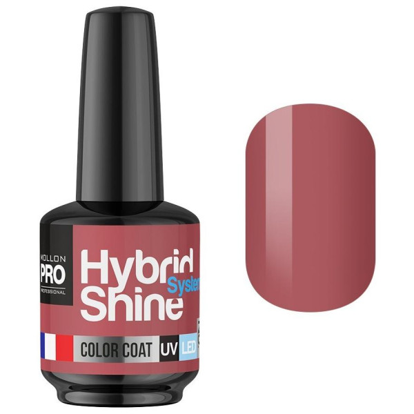 Mini Semi-Permanent Glanz Nagel Hybrid Mollon Pro 8 ml Mauve 2/13 Mini Semi-Permanent Glanz Nagel Hybrid Mollon Pro 8 ml Mauve 2/13