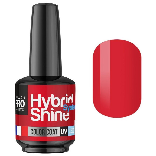 Mini-smalto semi-permanente Hybrid Shine Mollon Pro Framboise Douce 2/44 Mini-smalto semi-permanente Hybrid Shine Mollon Pro Framboise Douce 2/44