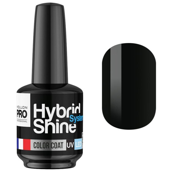 Mini Vernis Semi-Permanent Hybrid Shine Mollon Pro 8ml Noir 2/48 Mini Vernis Semi-Permanent Hybrid Shine Mollon Pro 8ml Noir 2/48
