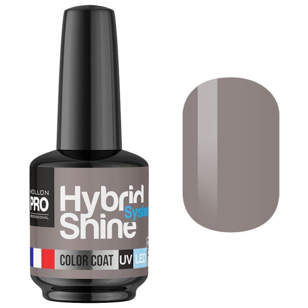 Semi-Permanent Varnish Hybrid Shine Mollon Pro 8ml Soft Gray 2/125 Semi-Permanent Varnish Hybrid Shine Mollon Pro 8ml Soft Gray 2/125