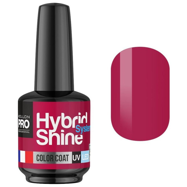 Mini Vernis Semi-Permanent Hybrid Shine Mollon Pro 8ml Red Paradise 2/126 Mini Vernis Semi-Permanent Hybrid Shine Mollon Pro 8ml Red Paradise 2/126