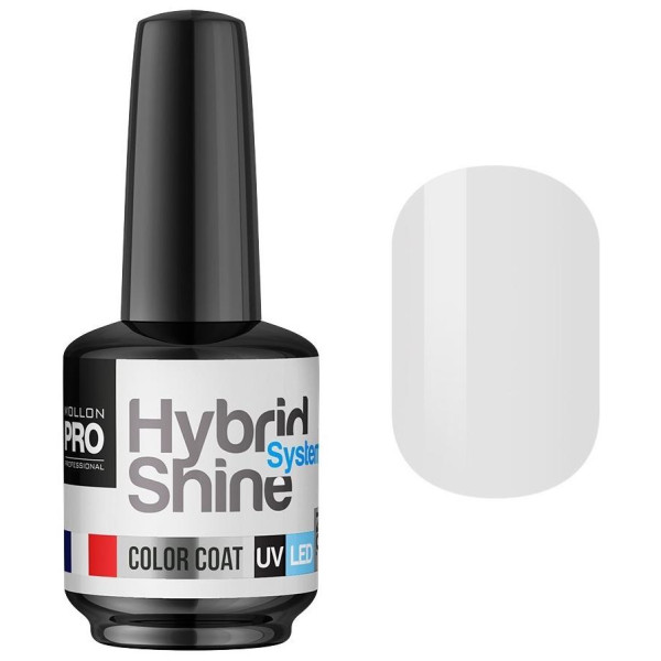 Mini-Lack Semi-Permanent Glanz Mollon Pro Hybrid 8 ml weißer Nebel 2/127 Mini-Lack Semi-Permanent Glanz Mollon Pro Hybrid 8 ml weißer Nebel 2/127