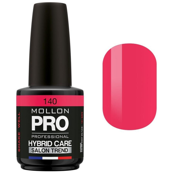 Semi-permanente Politur Hybrid Mollon Pro Care 15ml Carine - 140 Semi-permanente Politur Hybrid Mollon Pro Care 15ml Carine - 140