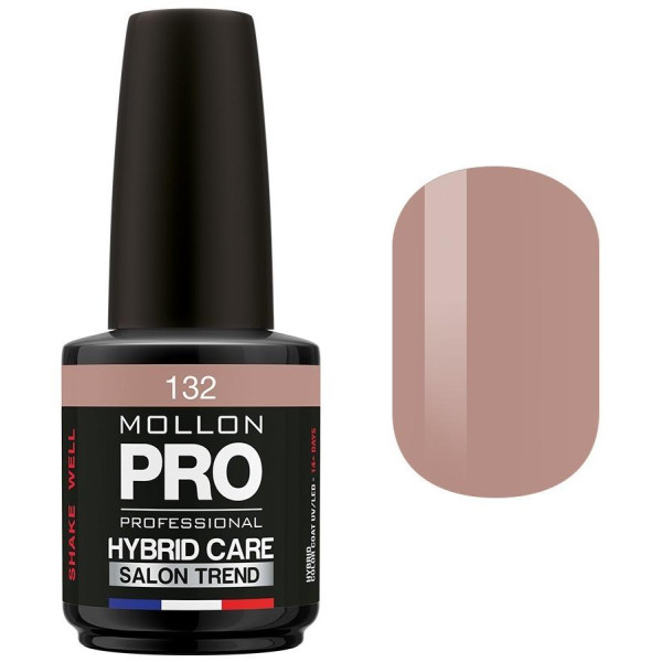 Semipermanente esmalte híbrido Mollon 15ml Pro Care Sabine - 132 Semipermanente esmalte híbrido Mollon 15ml Pro Care Sabine - 132