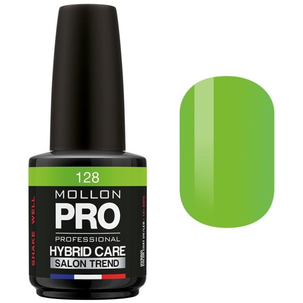 Semipermanente esmalte híbrido Mollon 15ml Pro Care Geraldine - 128 Semipermanente esmalte híbrido Mollon 15ml Pro Care Geraldine - 128