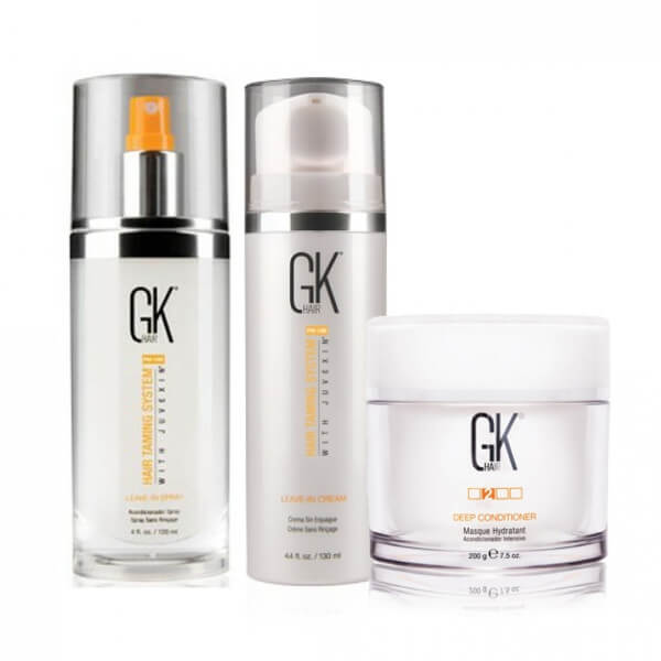 Premium verzorgingspakket van GK Hair.