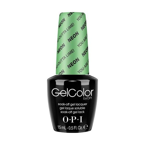 OPI Gel Color Varnish You Are So Outta Lime 15ml