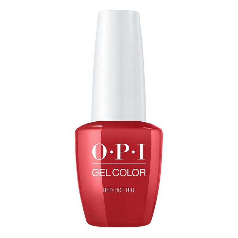OPI Gel Nail Polish Color Red Hot Rio 15 ml