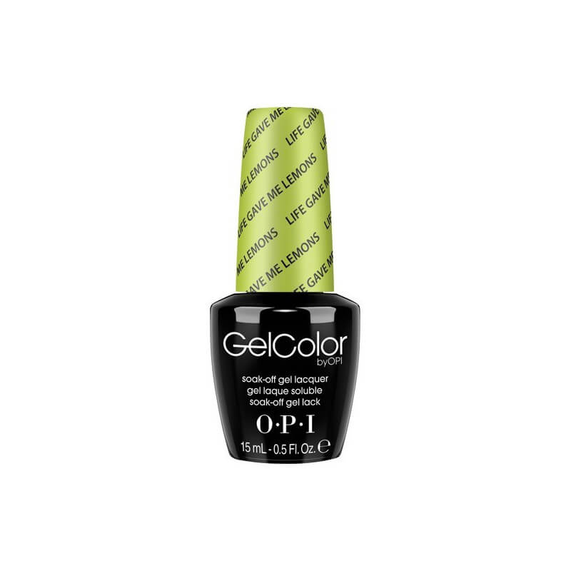 OPI Verniz em Gel Cor Life Gave Me Lemons 15 ml