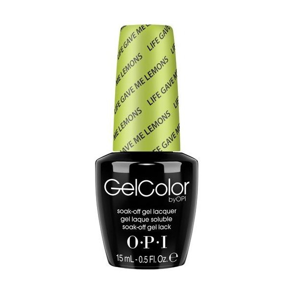OPI Gave Me Lemons Life Colour Polish Gel 15ml OPI Gave Me Lemons Life Colour Polish Gel 15ml