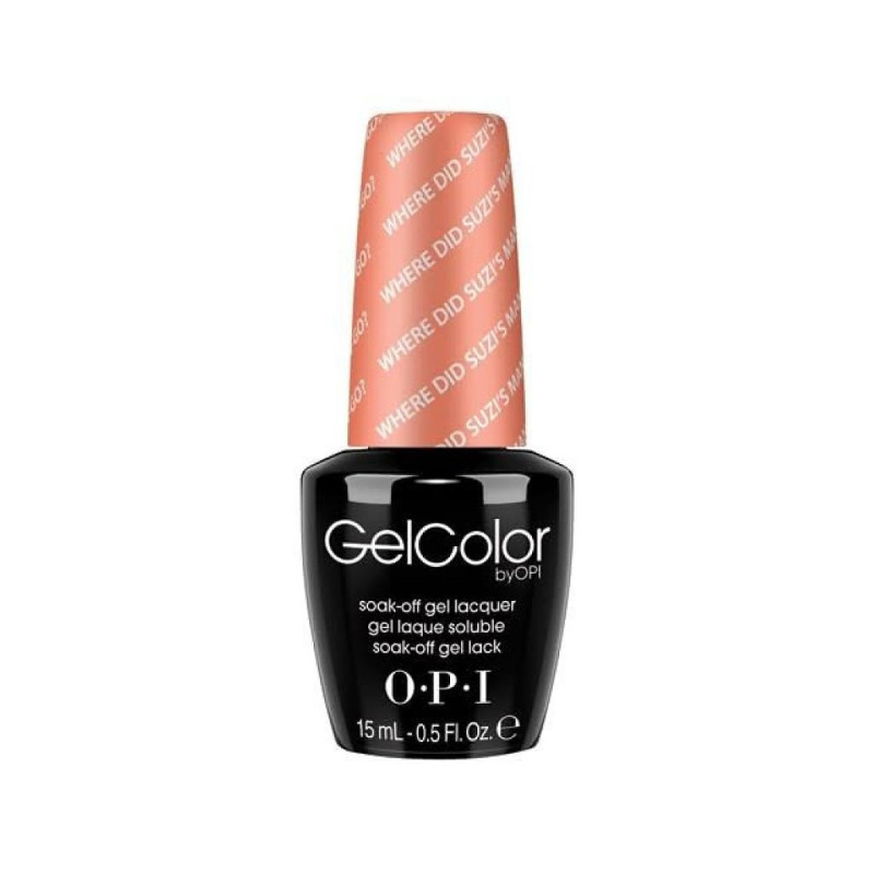OPI Gel Color Nail Polish Where Did Suzi's Man-Go 15 ml