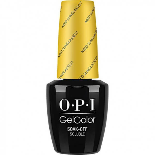 OPI Gel Nail Polish Color Need Sunglasses? 15 ml