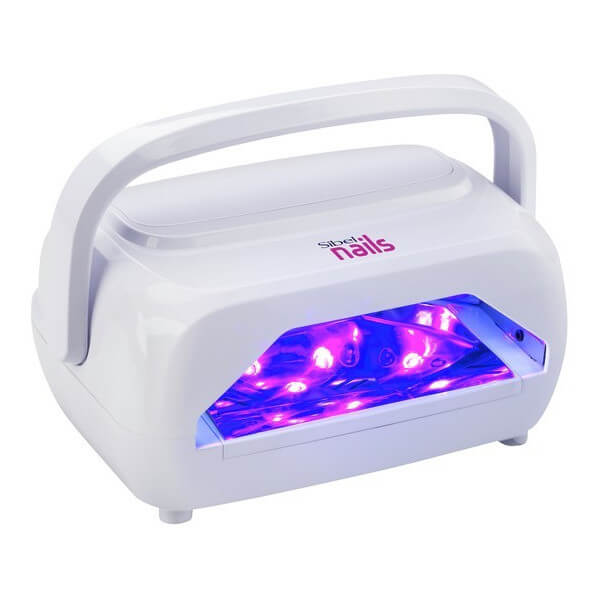 6101014 UV-Lampe und LED-Trocknungslampe, tragbar und wiederaufladbar.