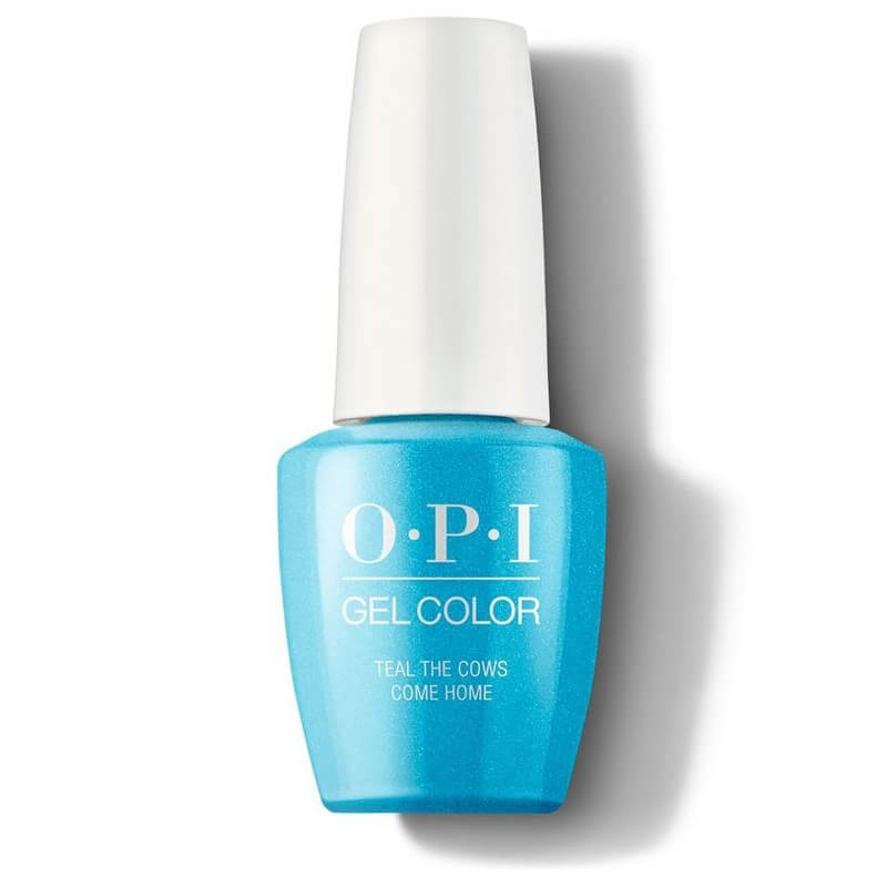 OPI Gel-Nagellack Farbe Teal the Cows Come Home 15 ml