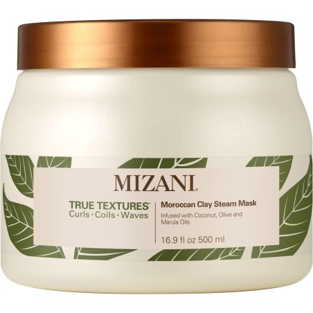 Masque de Vapeur Mizani à l'Argile Marocaine 500 ML