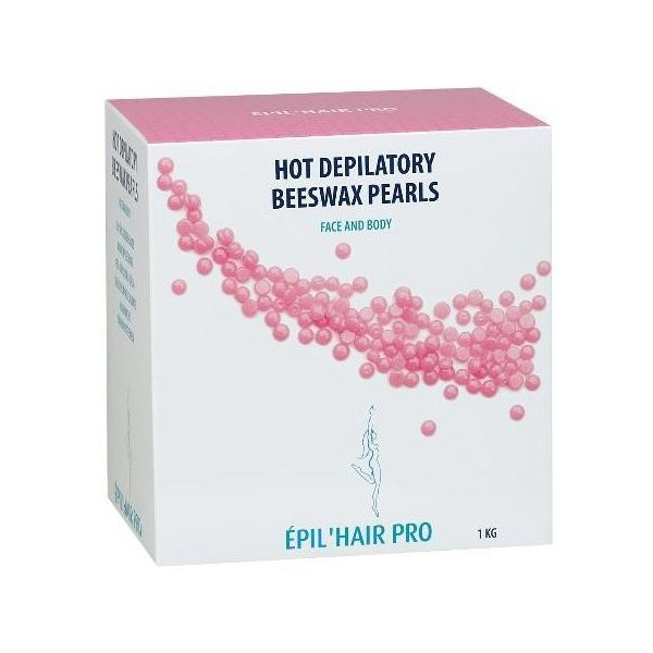 Cera depilatoria - Rosa - Sotto forma di perle - 1 kg Cera depilatoria - Rosa - Sotto forma di perle - 1 kg