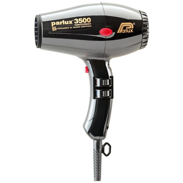 Parlux 3500 Secador de pelo compacto Ionic Black 2000W