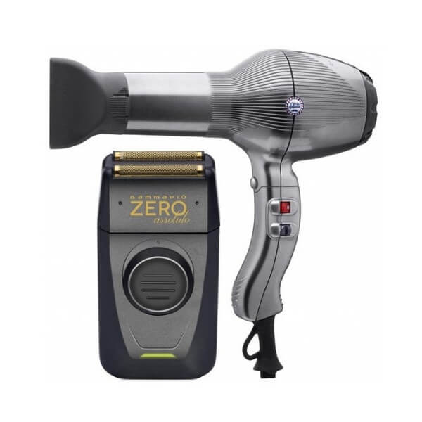 Barber Pack Gammapiù - Zero Absolut trimmer + Barber Old Style hair dryer