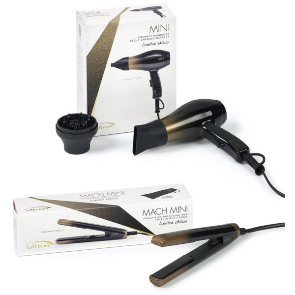 Pack Mini Sèche Cheveux + Mini Lisseur Pack Mini Sèche Cheveux + Mini Lisseur