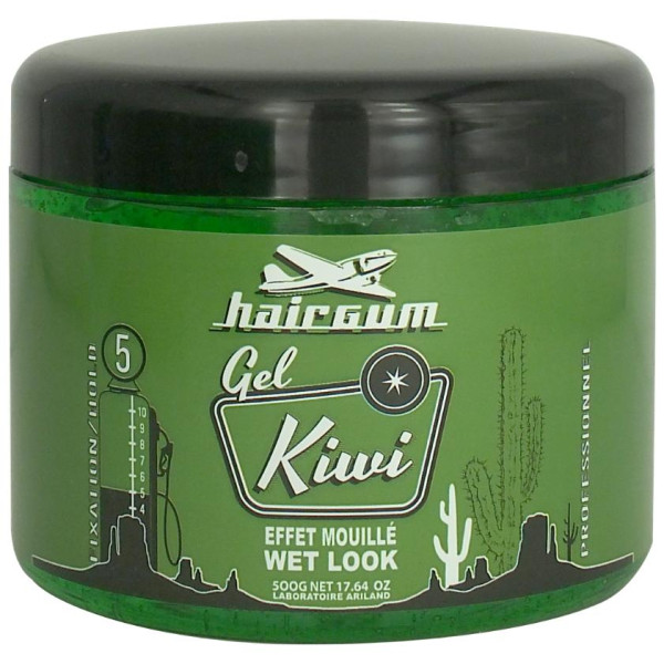 Gel fixant kiwi Hairgum 500 ML Gel fixant kiwi Hairgum 500 ML