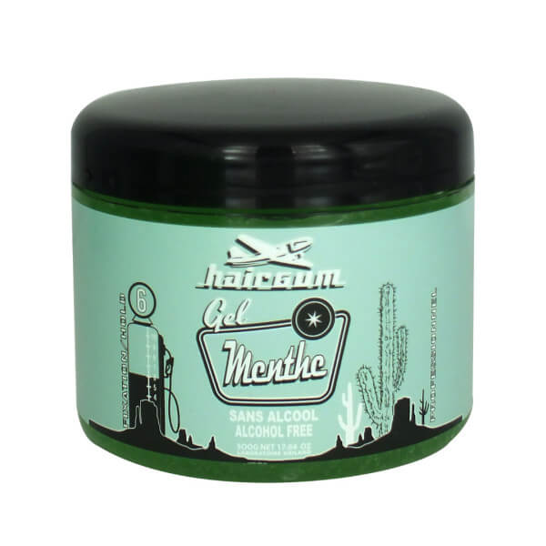 Gel para cabelo com menta sem álcool Hairgum 500g Gel para cabelo com menta sem álcool Hairgum 500g
