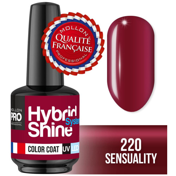 Mini-Lack Semi-Permanent Hybrid Shine Mollon Pro 8ml 220 Mini-Lack Semi-Permanent Hybrid Shine Mollon Pro 8ml 220