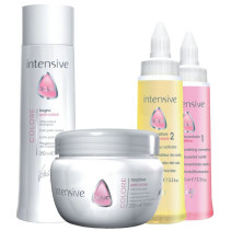 Cabello teñido Tinte Aqua Vitality's