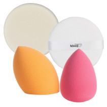 Esponjas, misturadores e puffs Esponjas, misturadores e puffs