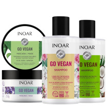 Go vegan tous types de cheveux Inoar