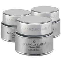 Geles de color para uñas Glamour