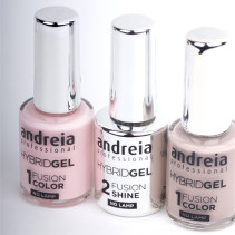 Esmalte de unhas efeito gel sem luz Hybrid Gel Andreia