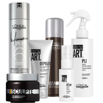 Professionelles Styling von L’Oreal