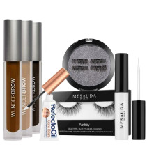 Falsche Wimpern, Wimpern und Augenbrauen