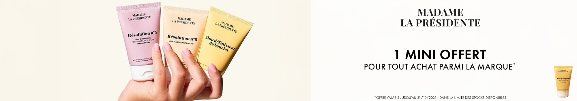 Madame la Présidente