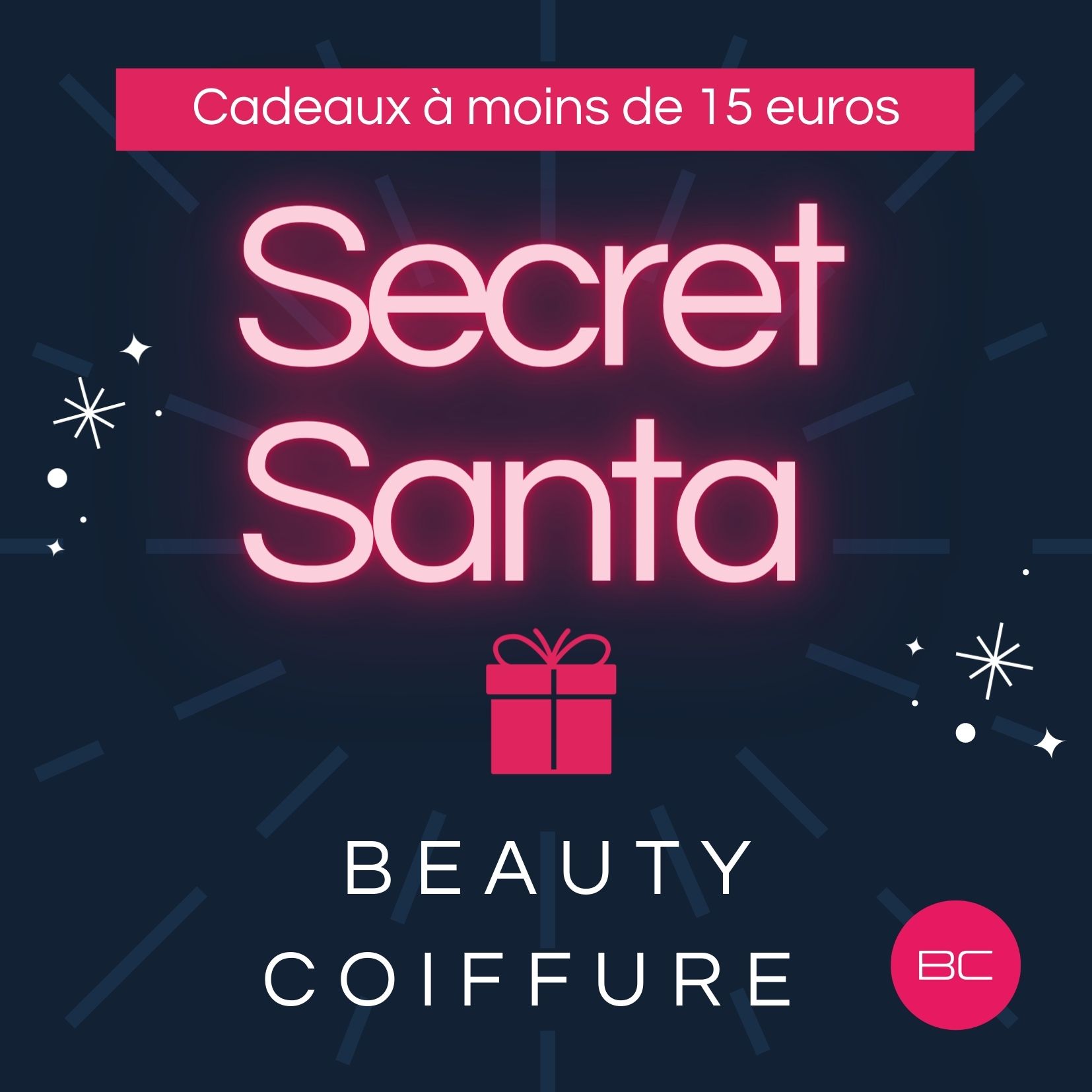 Secret Santa des cadeaux à moins de 15 euros